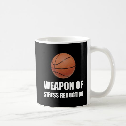 Weapon Stress Reduction Basketball Koffiemok (Rechts)