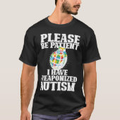 Weaponized Autism Awareness Superheld T-shirt (Voorkant)