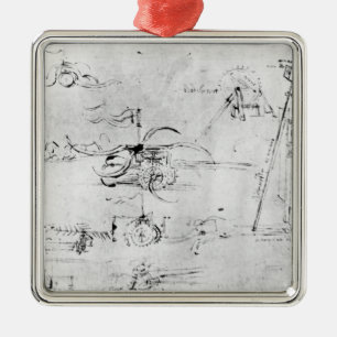 Weaponry design, fol. 40v-a metalen ornament