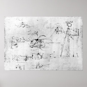 Weaponry design, fol. 40v-a poster