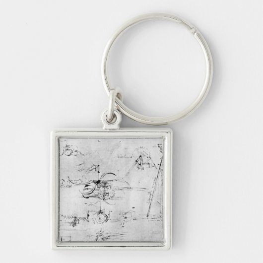 Weaponry design, fol. 40v-a sleutelhanger (Voorkant)