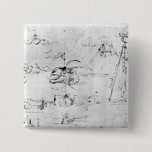 Weaponry design, fol. 40v-a vierkante button 5,1 cm