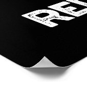 Weapons of Stress Reduction-artiest Pun Dark BG Poster (Hoek)