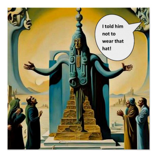 Wear that hat perfect poster (Voorkant)