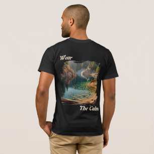 Wear The Calm – Herten bij het Meer Scenic T-Shirt