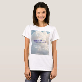 Wear the Wit of Shakespeare – Cloud Illustration T-shirt