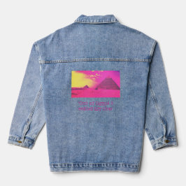 Wear The Word or Not Denim Jacket