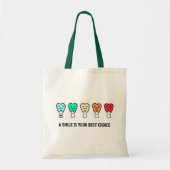 Wear Your Happiness! Tote Bag (Voorkant)