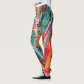 Wear Your Love leggings - Original Art - love wins (Links)
