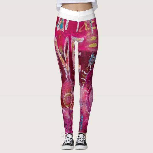 Wear Your Love leggings - Toni Carbone Original Ar (Voorkant)
