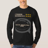 Wear your python data analyst developer t-shirt (Voorkant)