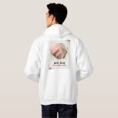 WEAR YOUR SOLIDARITY. SUPPORT GAZA GOOD HOODIE (Achterkant volledig)