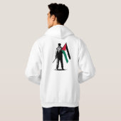 Wear Your Support Proudly with Our Palestine Sweat Hoodie (Achterkant volledig)