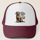 Wear Your Values: Golden Retriever Trucker Pet (Voorkant)