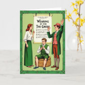 Wearing Green Music Card Kaart (Gele Bloem)