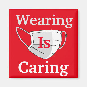 Wearing is Caring Magneet