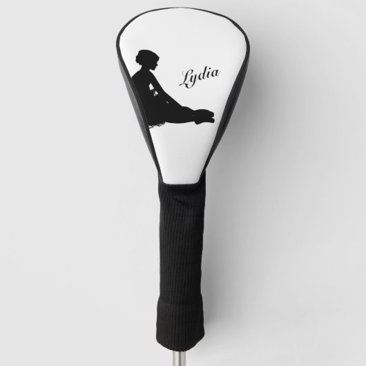 Weary Ballerina Personalized w Name Golfheadcover (Voorkant)