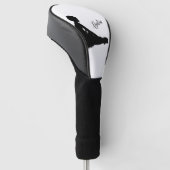 Weary Ballerina Personalized w Name Golfheadcover (Schuin)