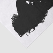 Weary Ballerina Personalized w Name Tissuepapier (Detail)