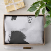 Weary Ballerina Personalized w Name Tissuepapier (Geschenk)