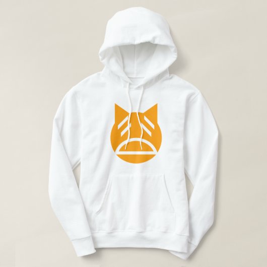 Weary Emoji Cat Hoodie (Design voorkant)