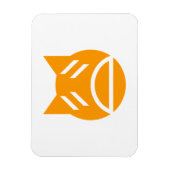 Weary Emoji Cat Magneet (Verticaal)