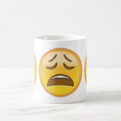 Weary Face Emoji Koffiemok (Center)