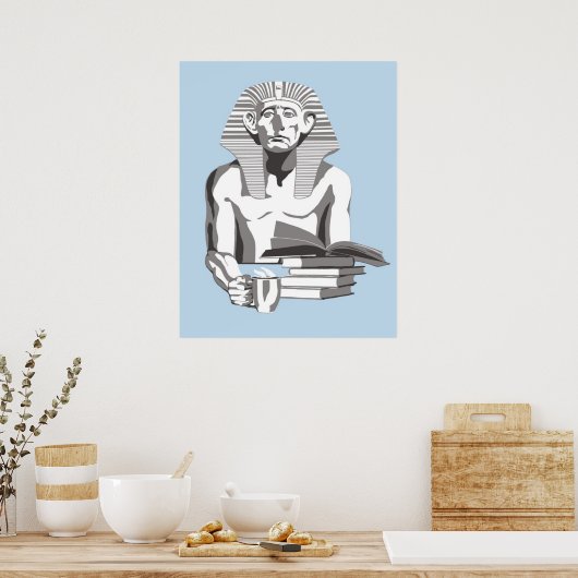 Weary Senusret III Poster (Keuken)