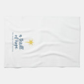 Weary World verheugt zich over keukenhanddoek (Horizontaal)