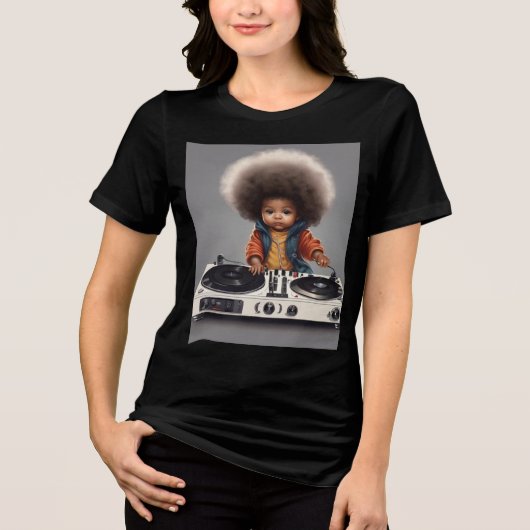 #WearYourTshirt Tri-Blend Shirt (Voorkant)