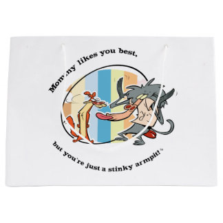 Weasel & Baboon "Mammie houdt van je best" Groot Cadeauzakje