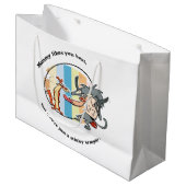 Weasel & Baboon "Mammie houdt van je best" Groot Cadeauzakje (Voorkant Gekanteld)