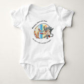 Weasel & Baboon "Mammie houdt van je best" Romper (Voorkant)
