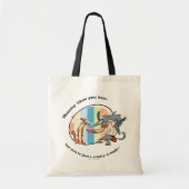 Weasel & Baboon "Mammie houdt van je best" Tote Bag (Voorkant)
