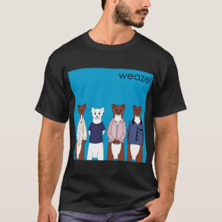 Weasel Blue Album boy friends T-shirt