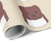 Weasel Face Cadeaupapier (Rol Hoek)