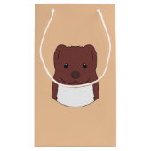 Weasel Face Klein Cadeauzakje (Achterkant)