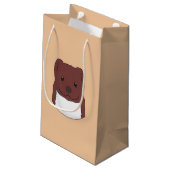 Weasel Face Klein Cadeauzakje (Achterkant Gekanteld)