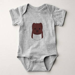 Weasel Face Romper