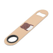 Weasel Face Speed Flessenopener (Voorkant Gekanteld)