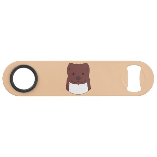 Weasel Face Speed Flessenopener (Voorkant (Horizontaal))