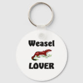 Weasel Lover Sleutelhanger (Voorkant)