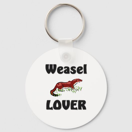 Weasel Lover Sleutelhanger (Voorkant)