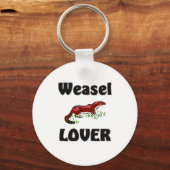 Weasel Lover Sleutelhanger (Voorkant)