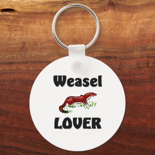 Weasel Lover Sleutelhanger (Voorkant)