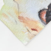 Weasel Magic Humor Totem Harmony Waterverf Mysti Fleece Deken (Hoek)