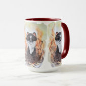 Weasel Magic Humor Totem Harmony Waterverf Mysti Mok (Voorkant rechts)