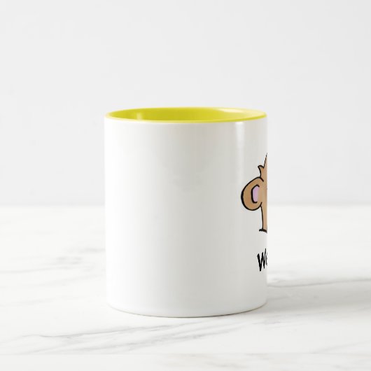 Weasel-Mok Tweekleurige Koffiemok (Center)