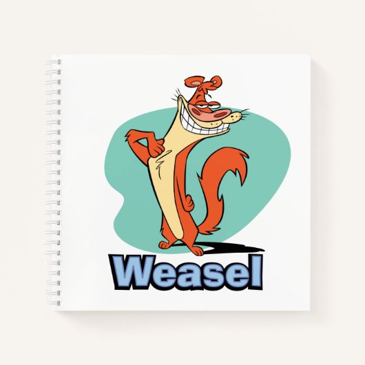 Weasel Proud Character Graphic Notitieboek (Voorkant)
