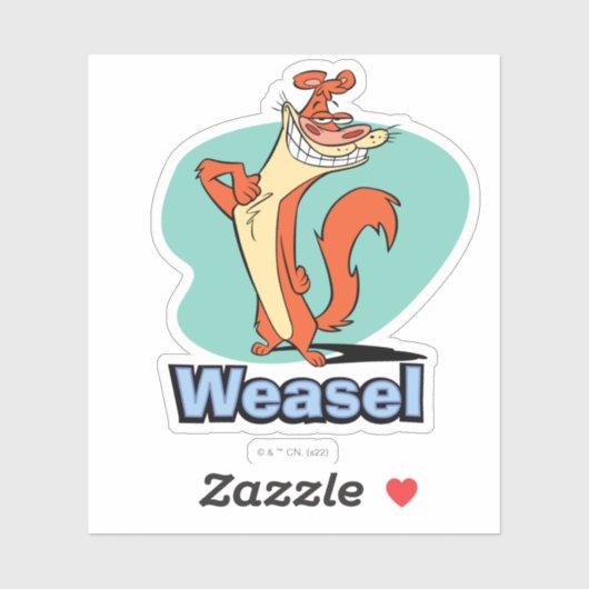 Weasel Proud Character Graphic Sticker (Vel)